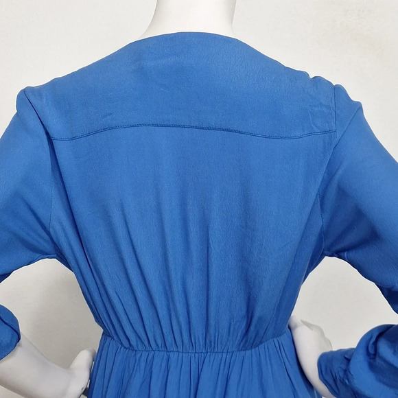 Maeve Anthropologie Lene Crepe Faux Wrap Dress Size XS - Picture 6 of 11